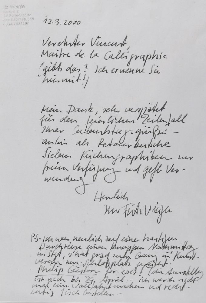 Große Abbildung Nr.4: 137-3215 Bernstein,F.W. (eig. Fritz Weigle,: (Künstlergraphik)
