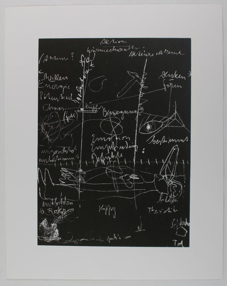 Große Abbildung Nr.1: 137-3218 Beuys, Joseph: (Künstlergraphik)