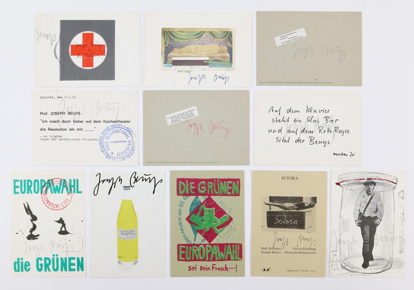 Große Abbildung Nr.10: 137-3219 Beuys, Joseph: (Künstlergraphik)