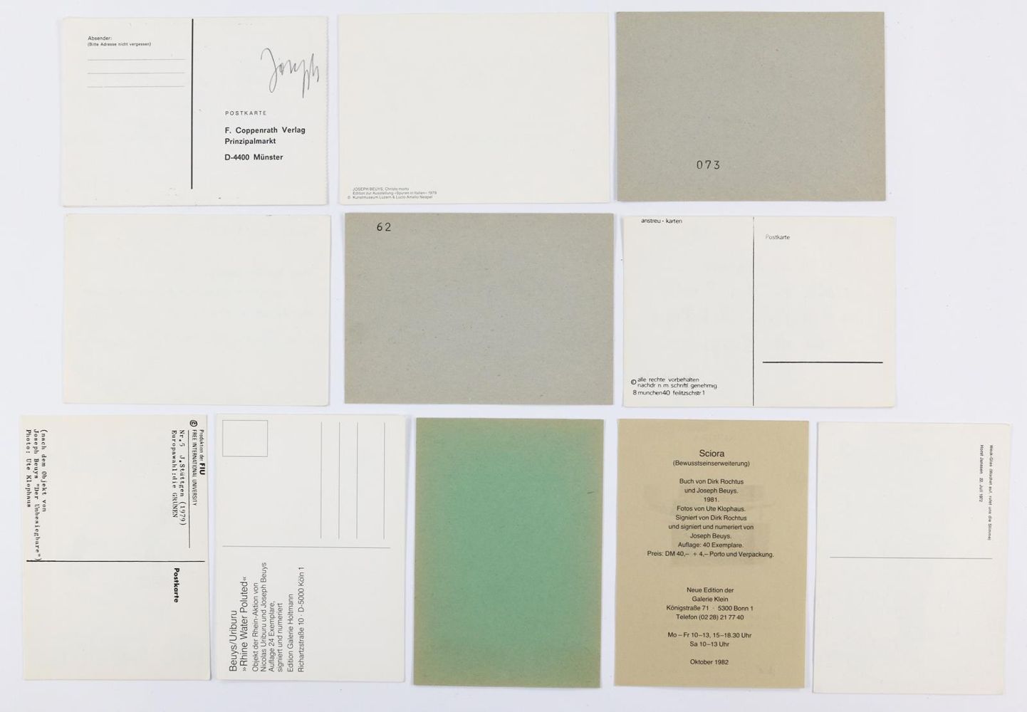 Große Abbildung Nr.11: 137-3219 Beuys, Joseph: (Künstlergraphik)
