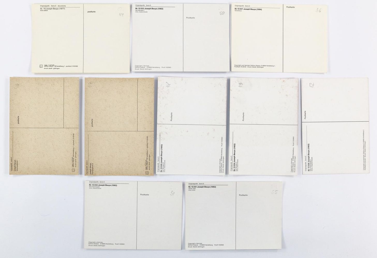 Große Abbildung Nr.11: 137-3221 Beuys, Joseph: (Künstlergraphik)