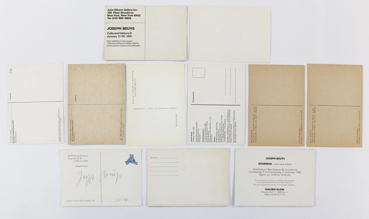 Große Abbildung Nr.11: 137-3222 Beuys, Joseph: (Künstlergraphik)