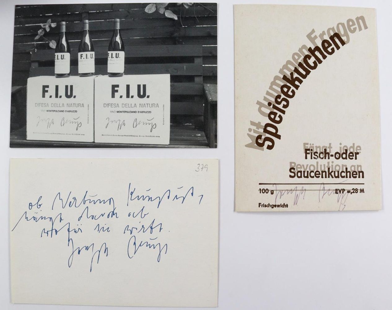 Große Abbildung Nr.3: 137-3222 Beuys, Joseph: (Künstlergraphik)
