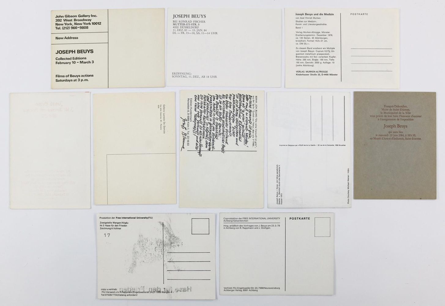 Große Abbildung Nr.11: 137-3224 Beuys, Joseph: (Künstlergraphik)