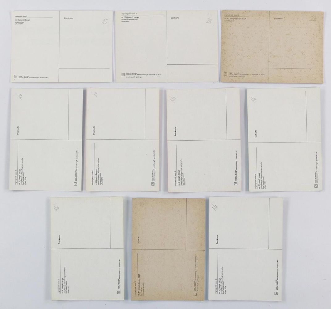 Große Abbildung Nr.11: 137-3225 Beuys, Joseph: (Künstlergraphik)