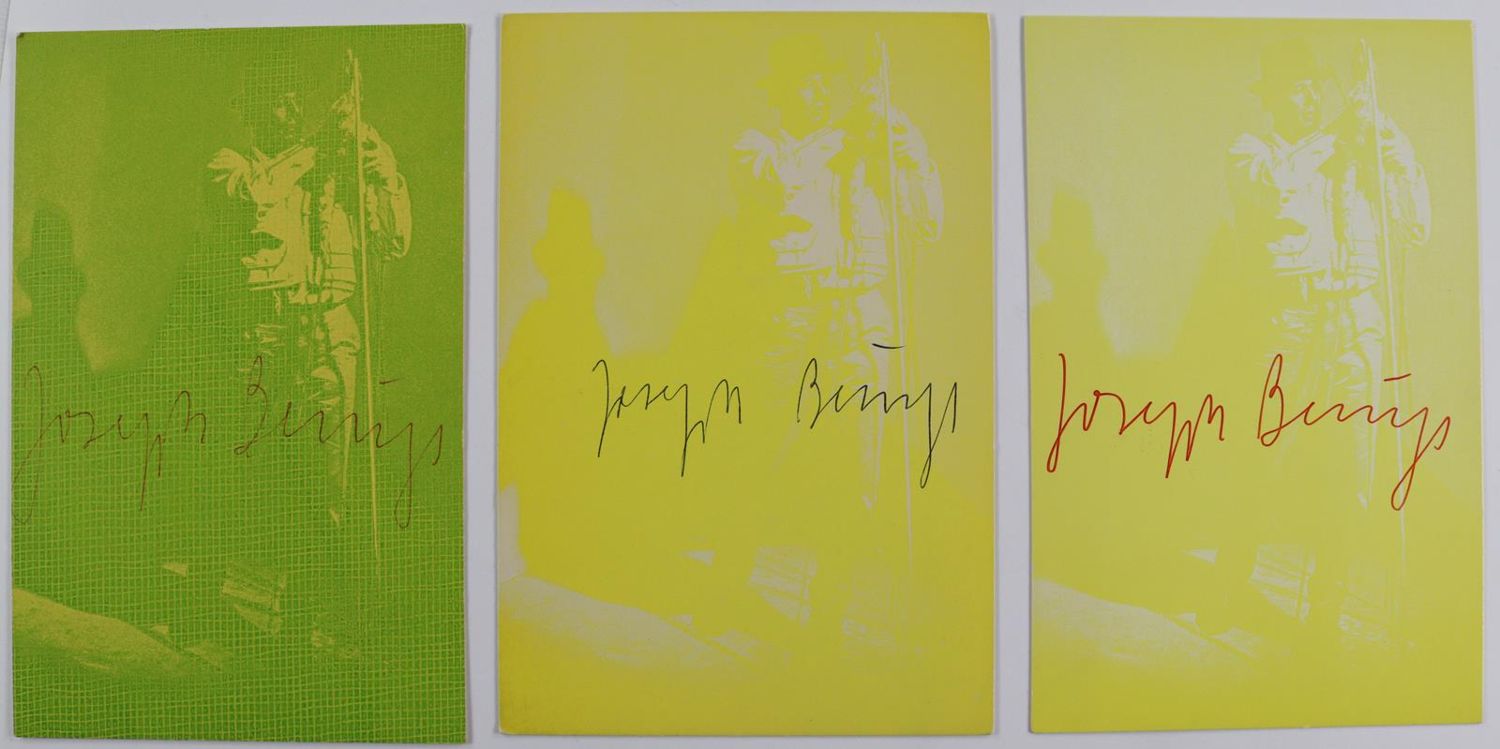 Große Abbildung Nr.2: 137-3227 Beuys, Joseph: (Künstlergraphik)