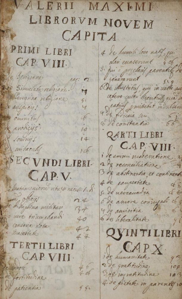 Große Abbildung Nr.1: 137-331 (Valerius Maximus.: (Alte Drucke, Handschriften und Theologie)