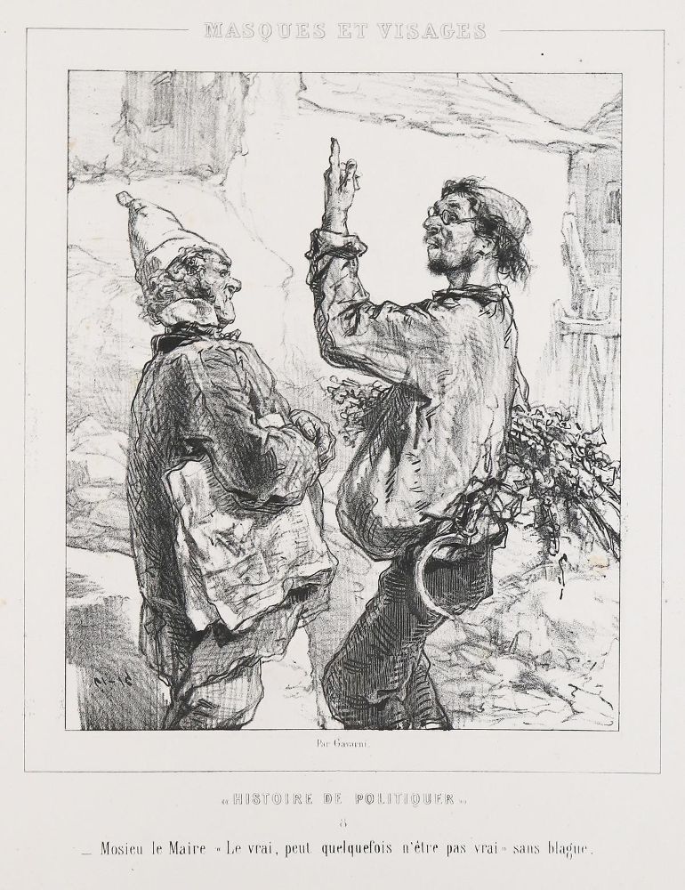 Große Abbildung Nr.3: 137-3327 Daumier.: (Künstlergraphik)
