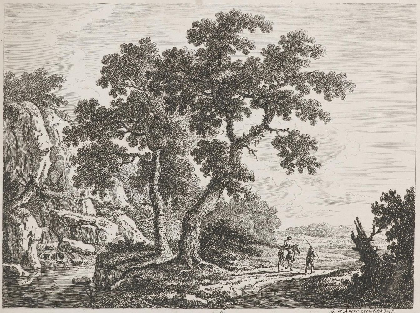 Große Abbildung Nr.1: 137-3331 Dietzsch, Johann Christoph: (Künstlergraphik)