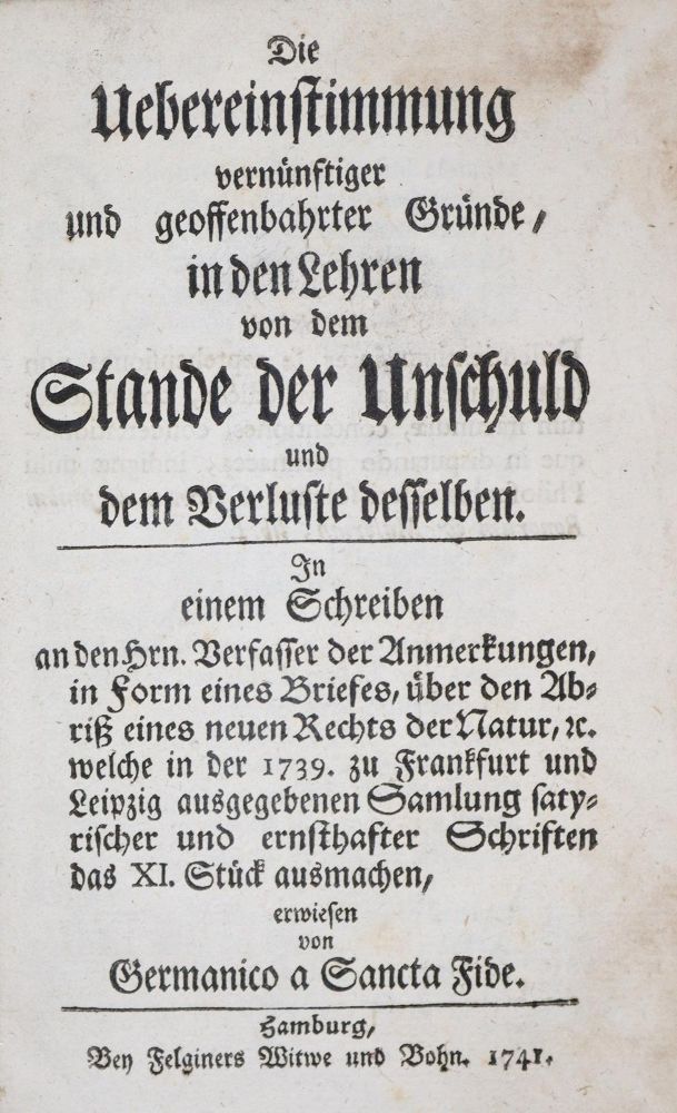 Große Abbildung Nr.1: 137-334 Wahrendorff,D.O.: (Alte Drucke, Handschriften und Theologie)