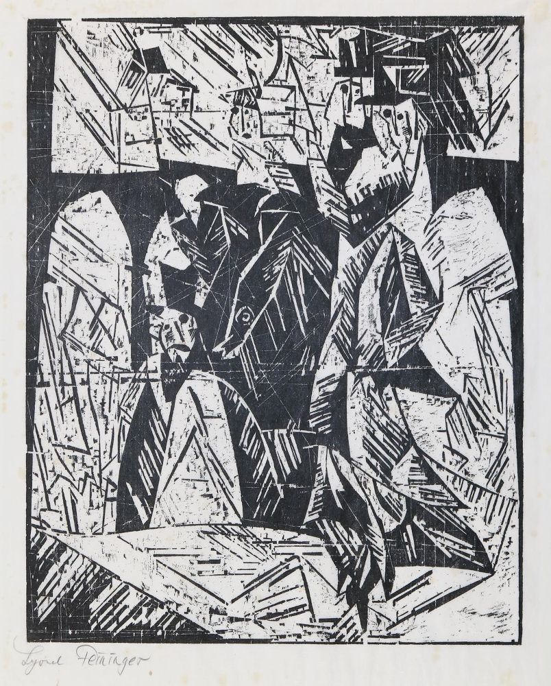 Große Abbildung Nr.1: 137-3397 Feininger, Lyonel: (Künstlergraphik)