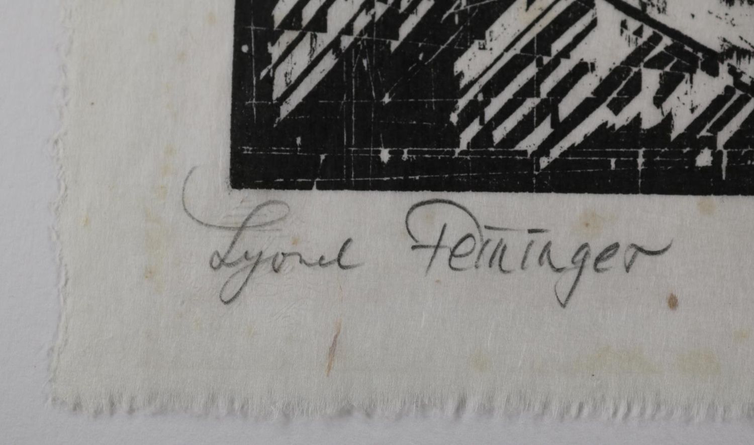 Große Abbildung Nr.2: 137-3397 Feininger, Lyonel: (Künstlergraphik)