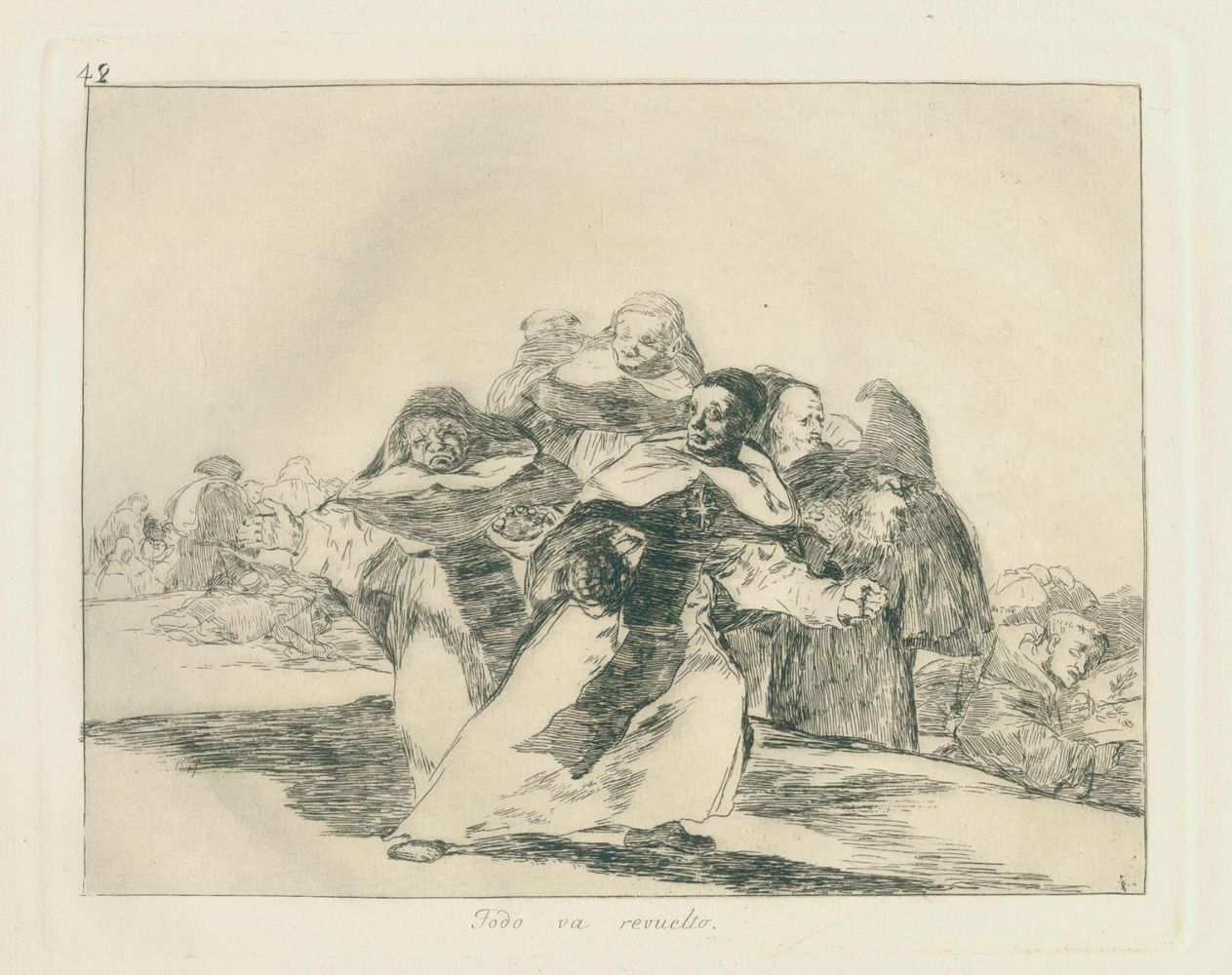 Große Abbildung Nr.2: 137-3440 Goya, Francisco de: (Künstlergraphik)
