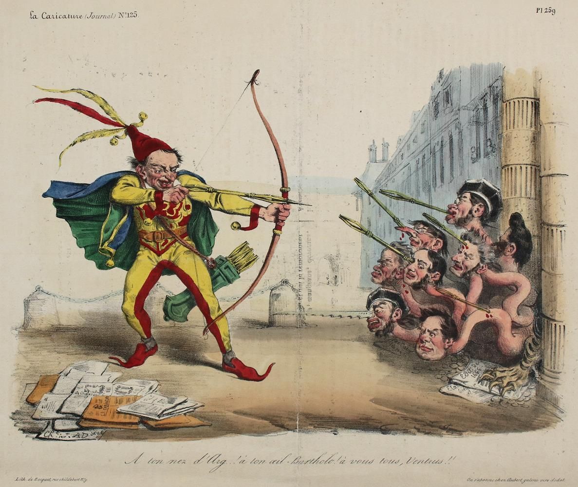 Große Abbildung Nr.1: 137-3441 Desperet, Auguste: (Künstlergraphik, Grandville)