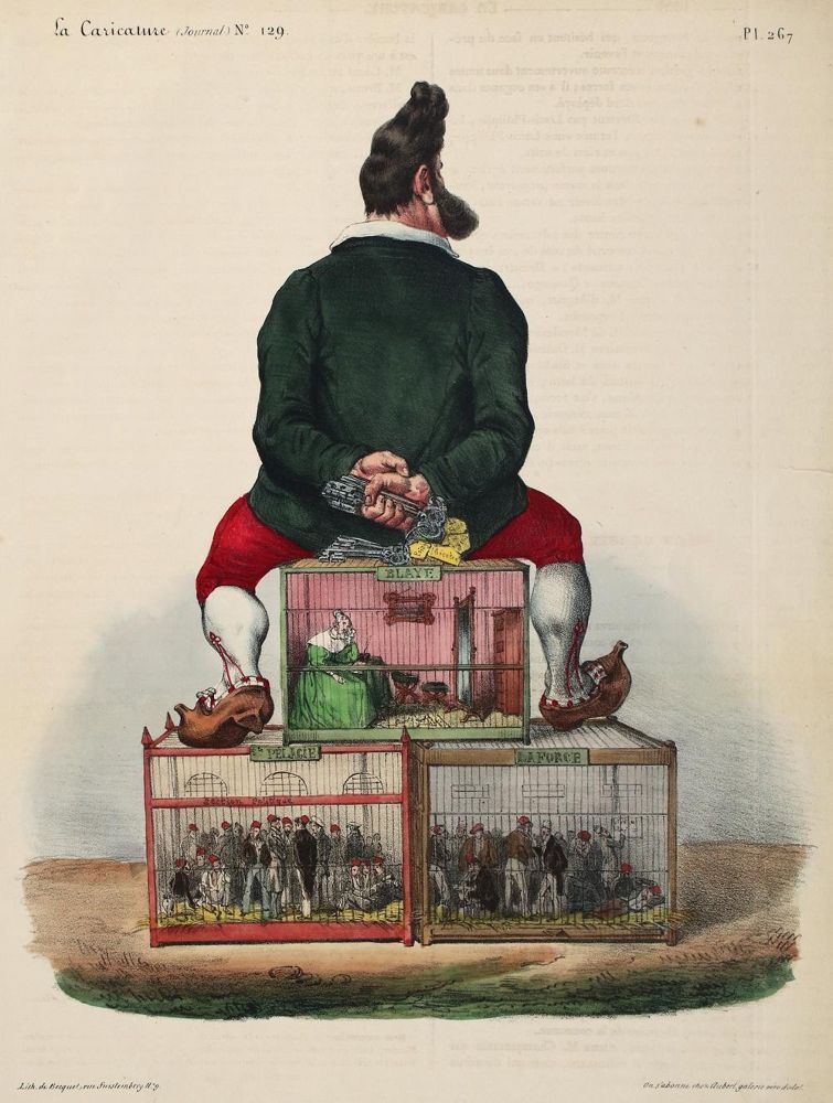 Große Abbildung Nr.2: 137-3441 Desperet, Auguste: (Künstlergraphik, Grandville)