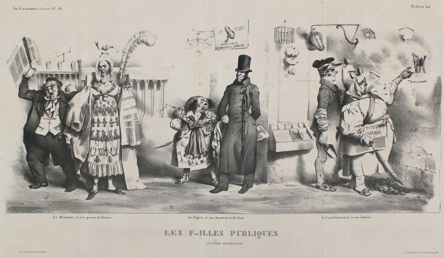 Große Abbildung Nr.1: 137-3456 Grandville, Jean Jacques (d.i. Jean Ignace Isidor Gerard): (Künstlergraphik)