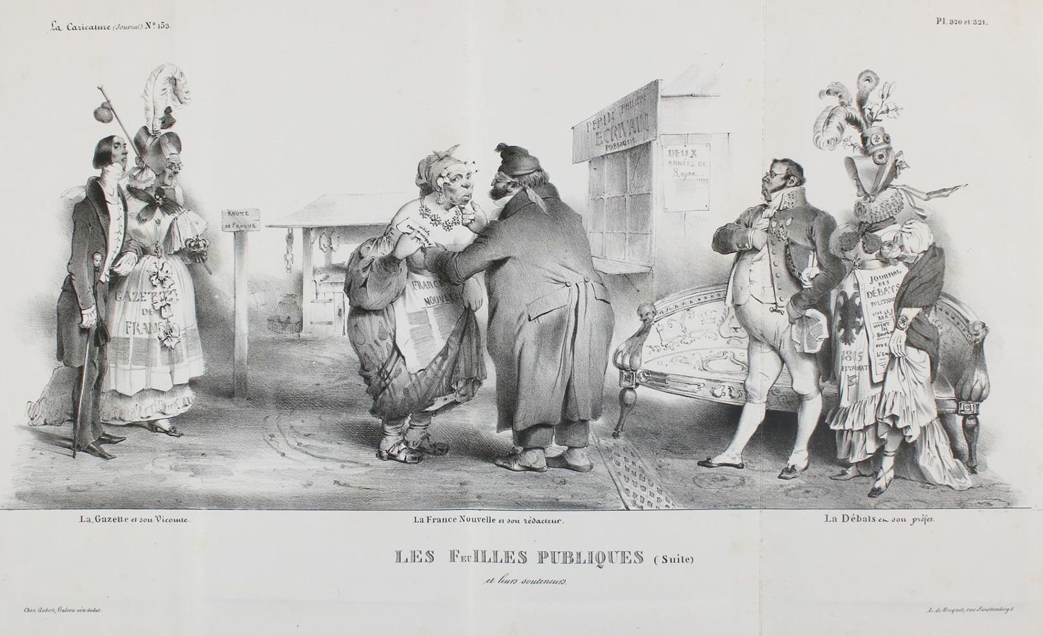 Große Abbildung Nr.2: 137-3456 Grandville, Jean Jacques (d.i. Jean Ignace Isidor Gerard): (Künstlergraphik)