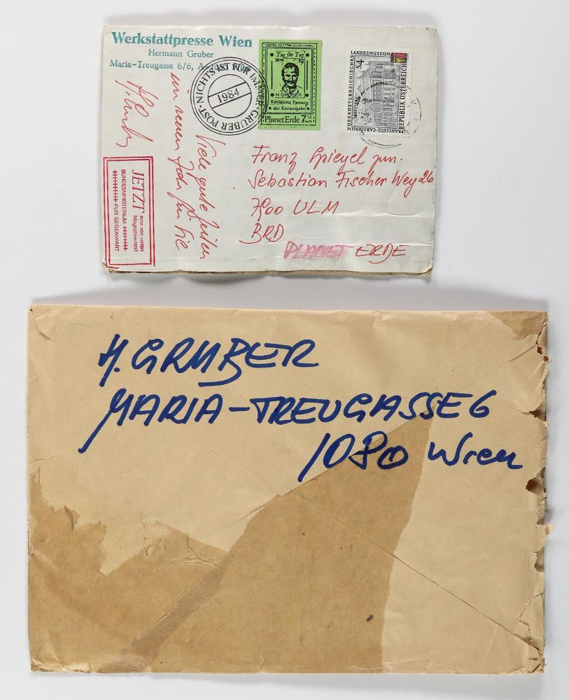 Große Abbildung Nr.4: 137-3465 Gruber, Hermann: (Künstlergraphik)