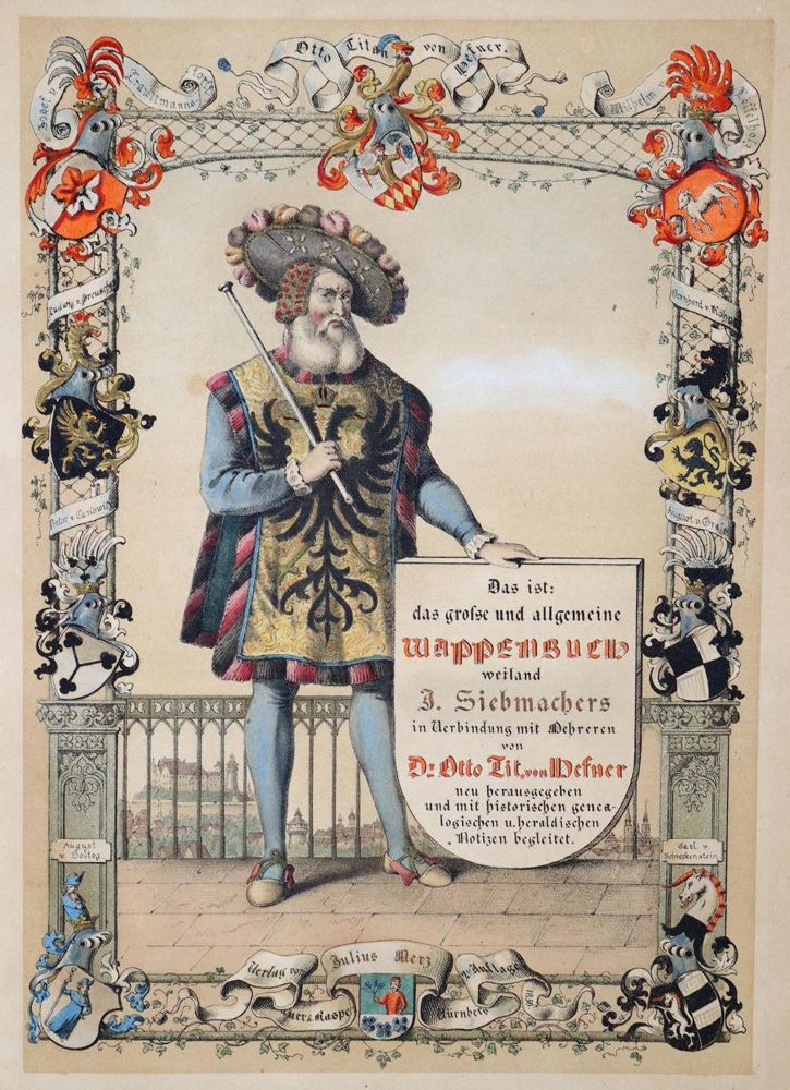Große Abbildung Nr.1: 137-347 Siebmacher,J.: (Genealogie und Heraldik, Österreich)
