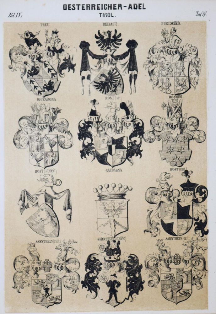 Große Abbildung Nr.4: 137-347 Siebmacher,J.: (Genealogie und Heraldik, Österreich)
