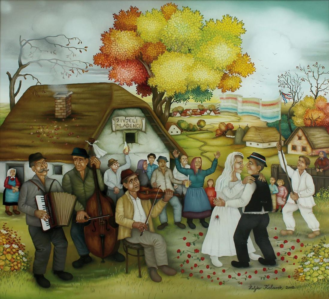 Große Abbildung Nr.1: 137-3509 Kolarek, Zeljko: (Künstlergraphik, Hinterglasmalerei)