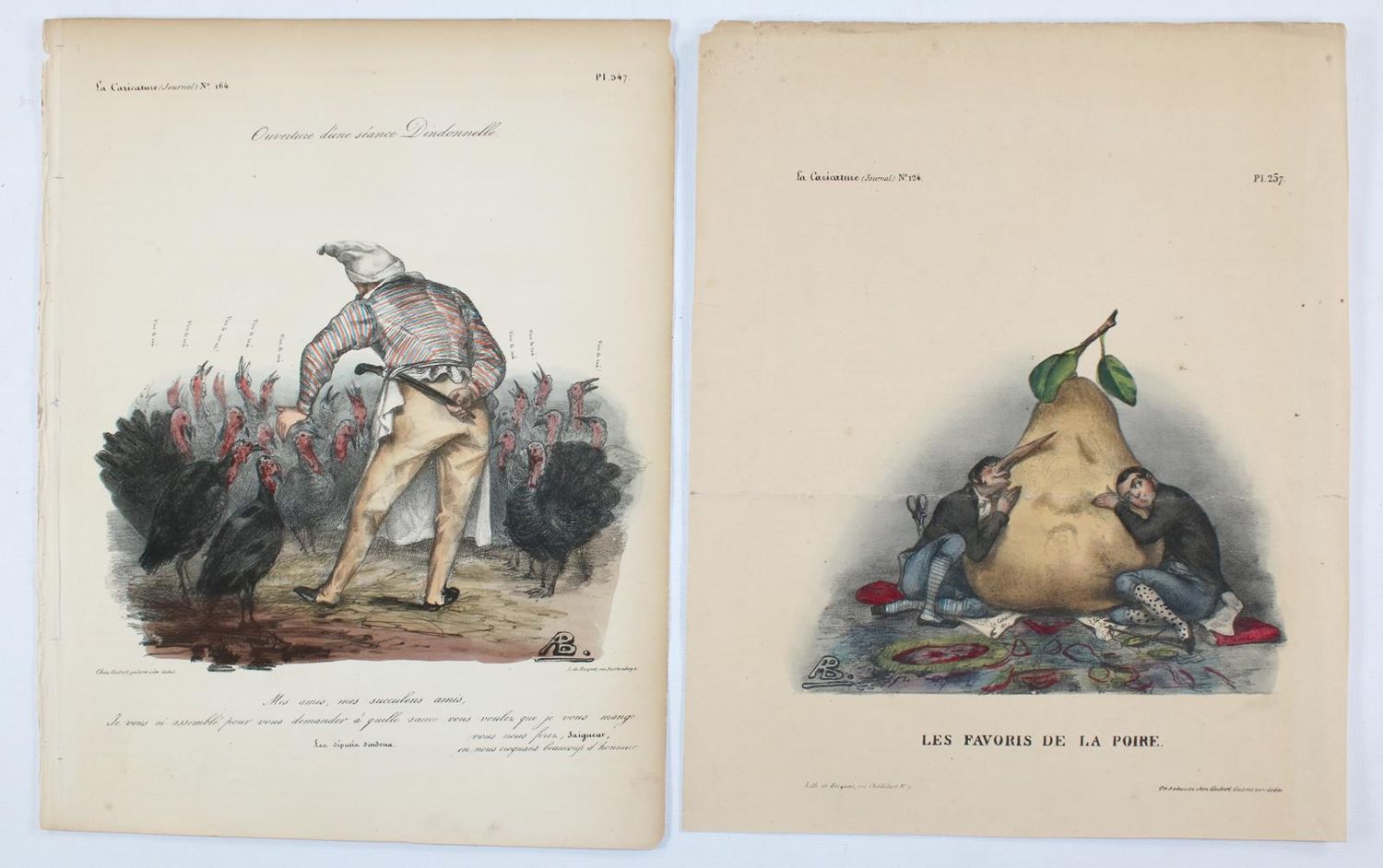 Große Abbildung Nr.2: 137-3585 Bouquet, Auguste: (Künstlergraphik, Karikatur)