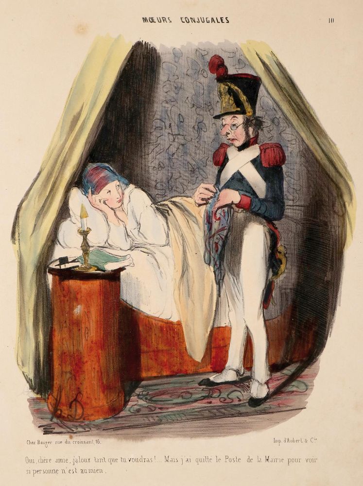 Große Abbildung Nr.1: 137-3587 Daumier, Honoré: (Künstlergraphik, Karikatur)