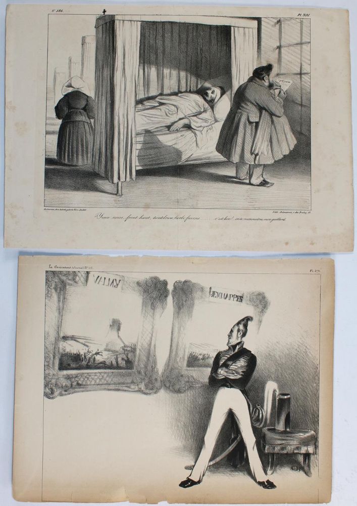 Große Abbildung Nr.4: 137-3589 Daumier, Honoré: (Künstlergraphik, Karikatur)