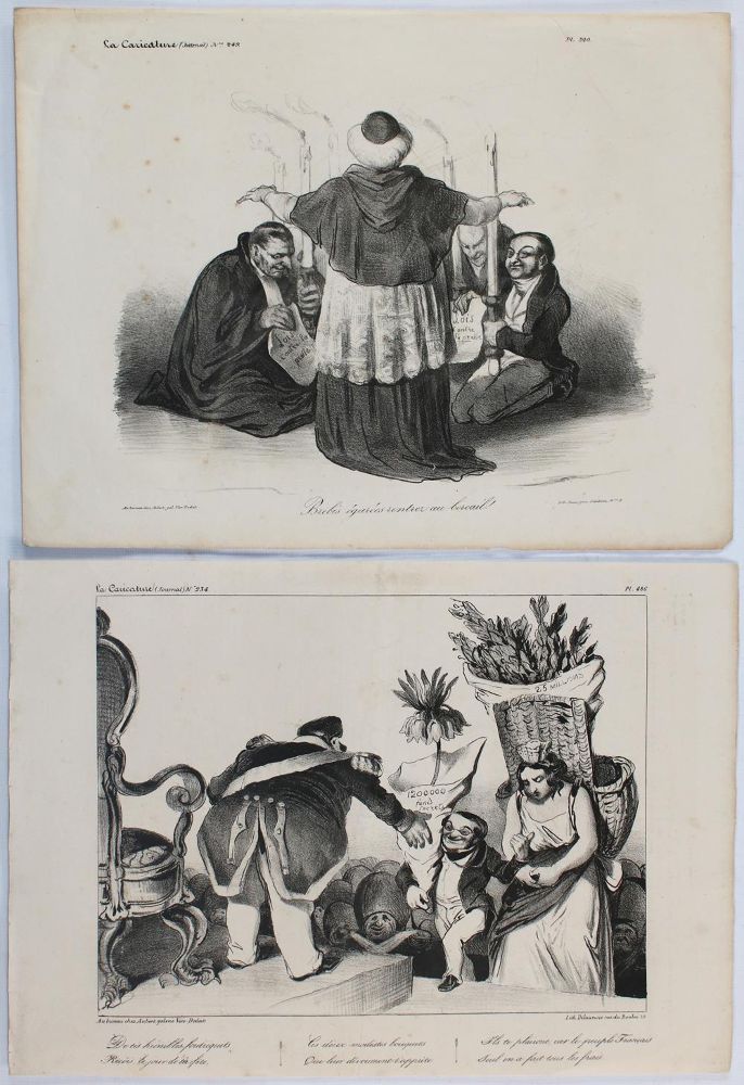 Große Abbildung Nr.4: 137-3592 Daumier, Honoré: (Künstlergraphik, Karikatur)