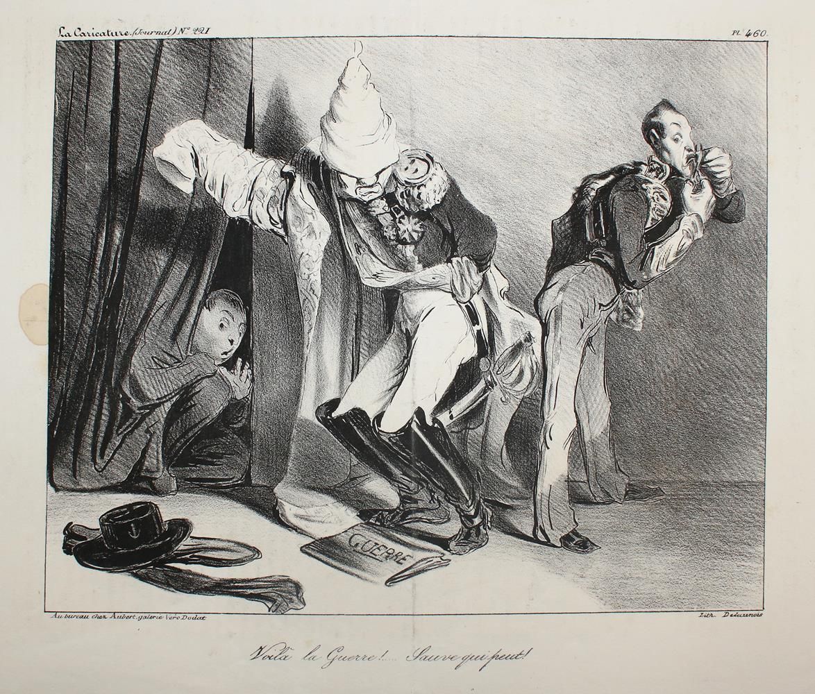 Große Abbildung Nr.6: 137-3593 Daumier, Honoré: (Künstlergraphik, Karikatur)