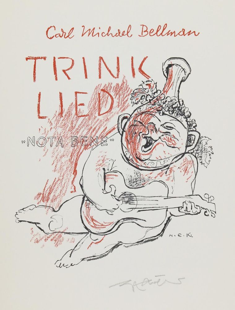Große Abbildung Nr.2: 137-3594 Köhler, Hanns Erich: (Künstlergraphik, Karikatur)