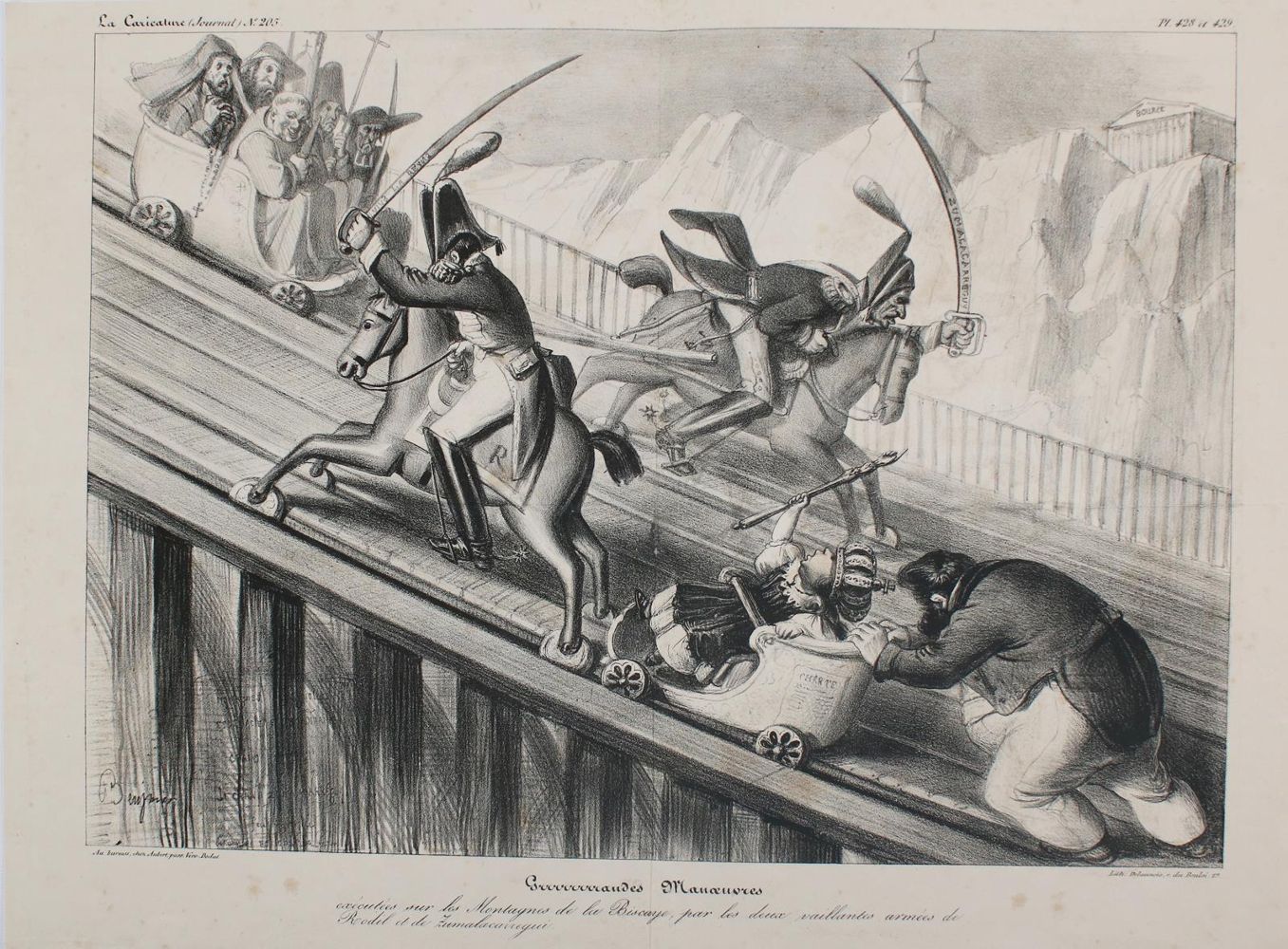 Große Abbildung Nr.1: 137-3597 Roubaud, Benjamin: (Künstlergraphik, Karikatur)