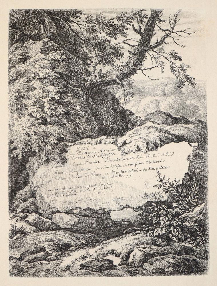 Große Abbildung Nr.1: 137-3617 Kobell, Ferdinand: (Künstlergraphik)