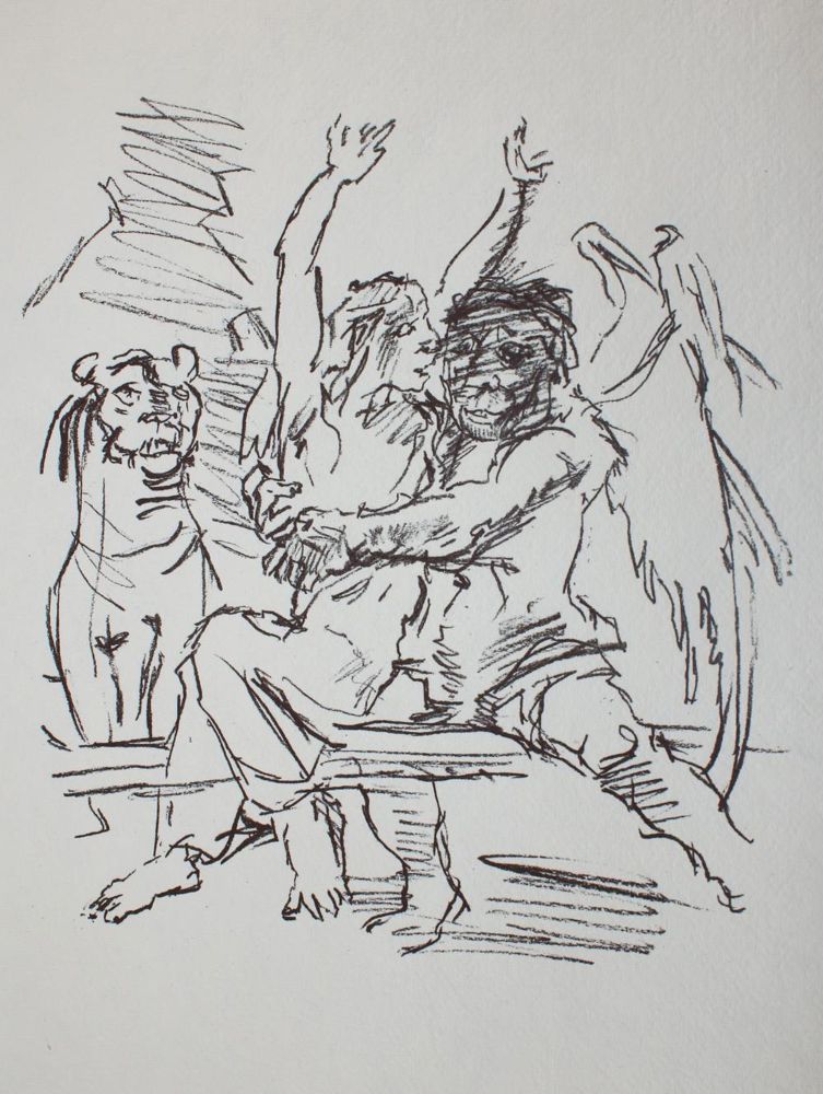 Große Abbildung Nr.1: 137-3622 Kokoschka, Oskar: (Künstlergraphik)