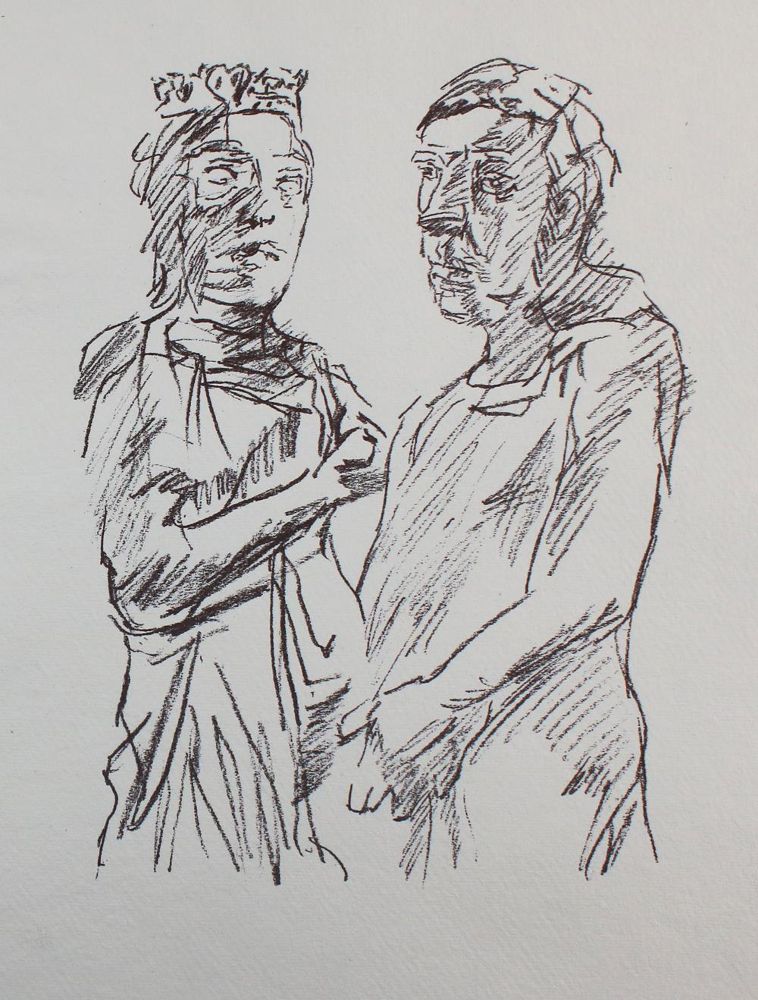 Große Abbildung Nr.3: 137-3622 Kokoschka, Oskar: (Künstlergraphik)