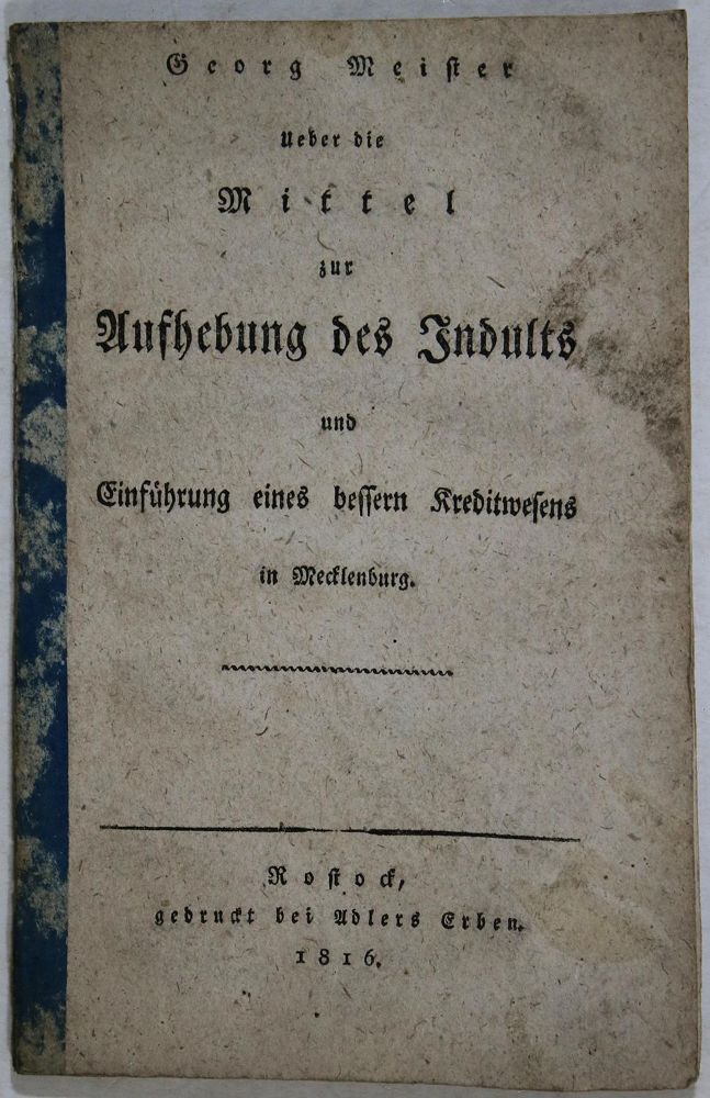 Große Abbildung Nr.2: 137-364 Meister,G.: (Wirtschaft, Mecklenburg)