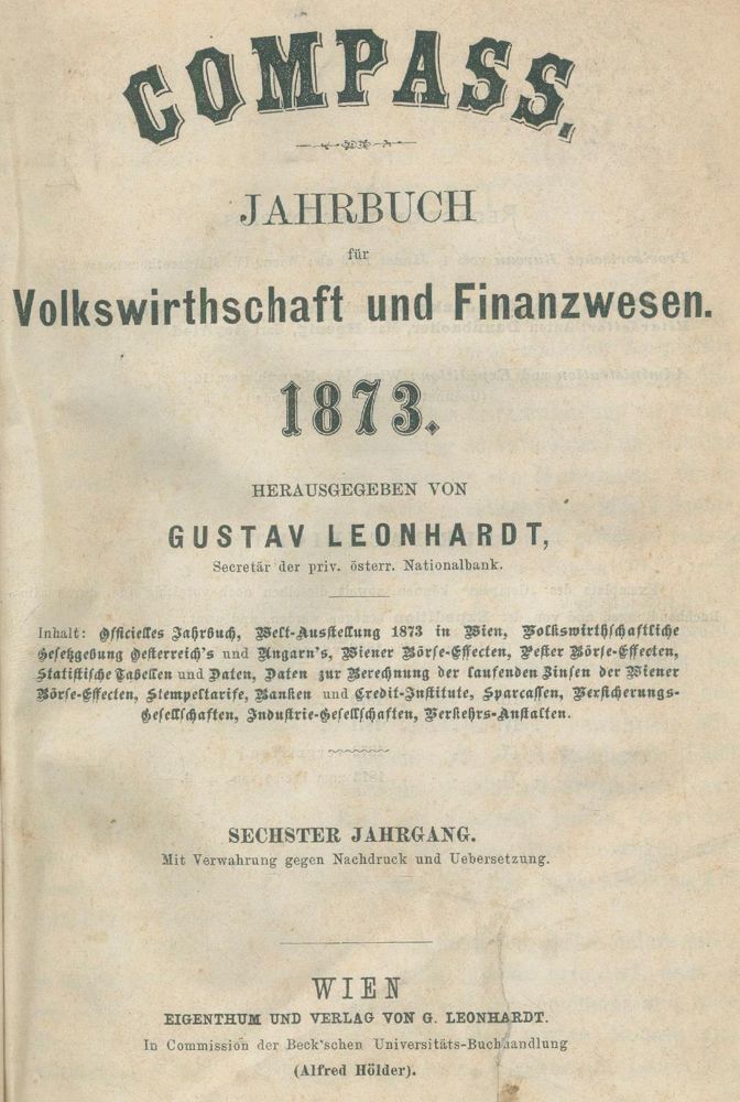 Große Abbildung Nr.1: 137-366 Compass.: (Wirtschaft, Österreich)