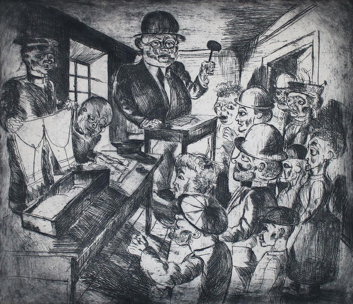 Große Abbildung Nr.1: 137-3685 Kretzschmar, Bernhard: (Künstlergraphik)