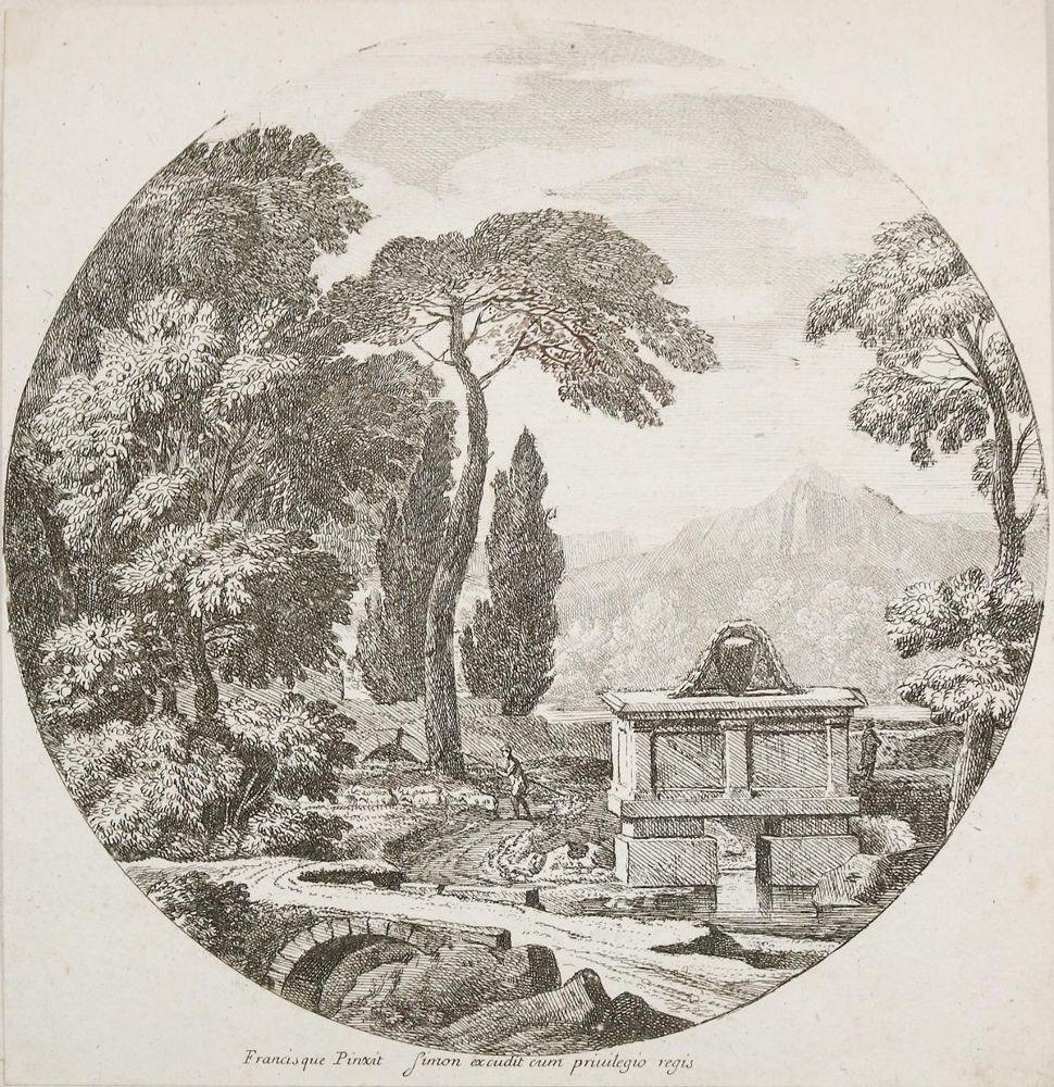 Große Abbildung Nr.2: 137-3701 Konvolut: (Künstlergraphik, Landschaften)
