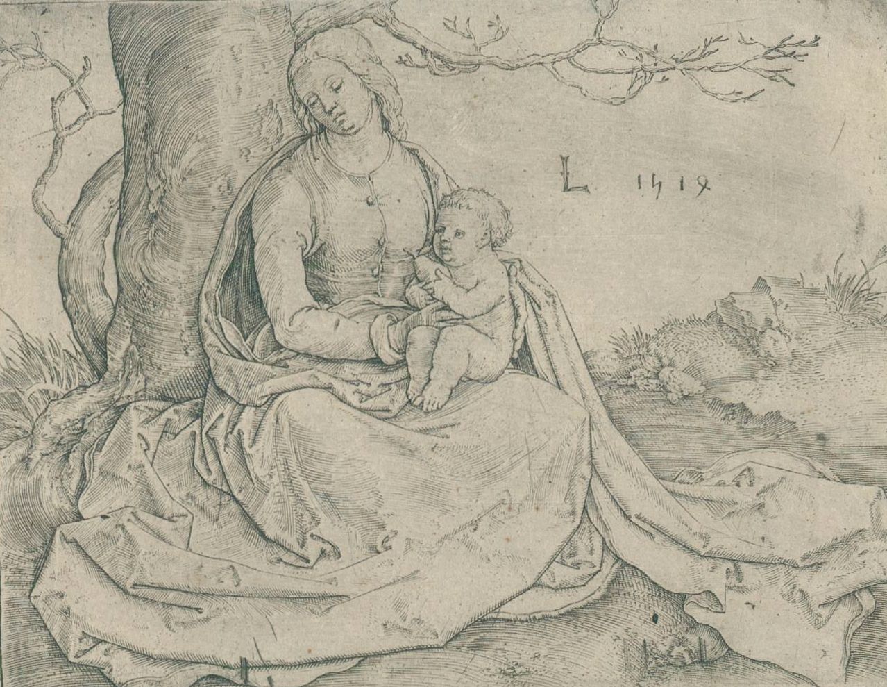 Große Abbildung Nr.1: 137-3720 Leyden, Lucas van: (Künstlergraphik)