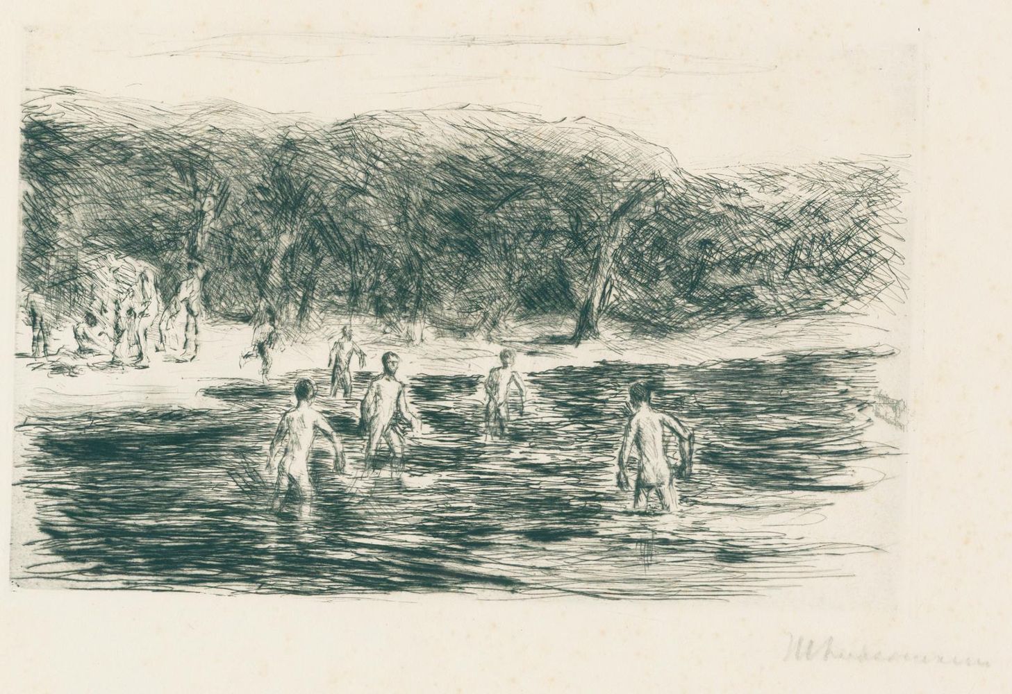 Große Abbildung Nr.1: 137-3723 Liebermann, Max: (Künstlergraphik)