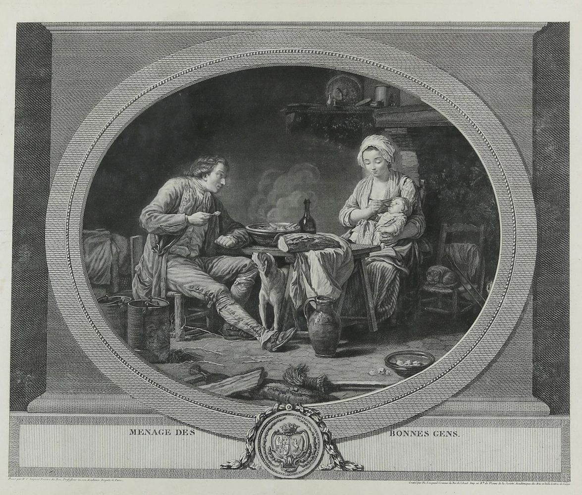 Große Abbildung Nr.1: 137-3726 Longueil, Joseph de: (Künstlergraphik)