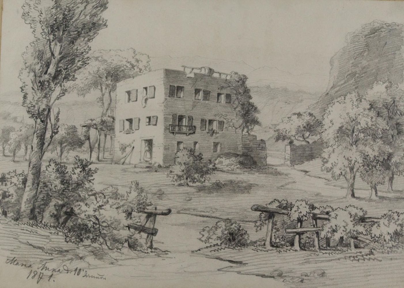 Große Abbildung Nr.3: 137-3741 Maria Anna von Anhalt-Dessau: (Künstlergraphik)