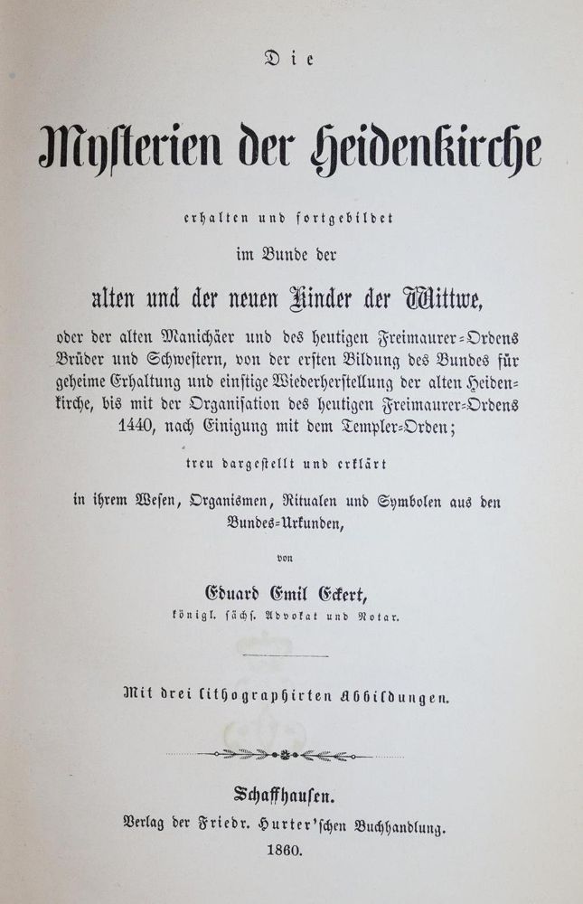 Große Abbildung Nr.2: 137-375 Eckert,E.E.: (Freimaurerei)