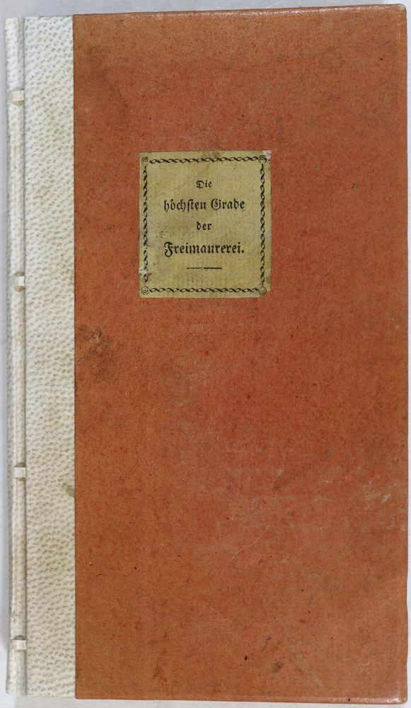 Große Abbildung Nr.2: 137-377 Höchsten Grade, Die.: (Freimaurerei)