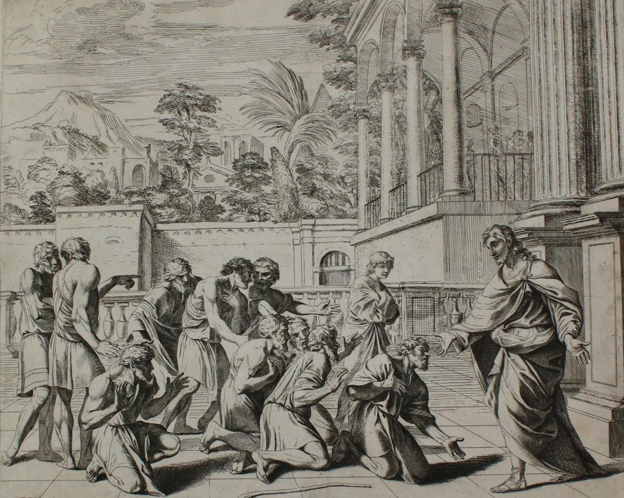 Große Abbildung Nr.1: 137-3777 Mola, Pier Francesco: (Künstlergraphik)