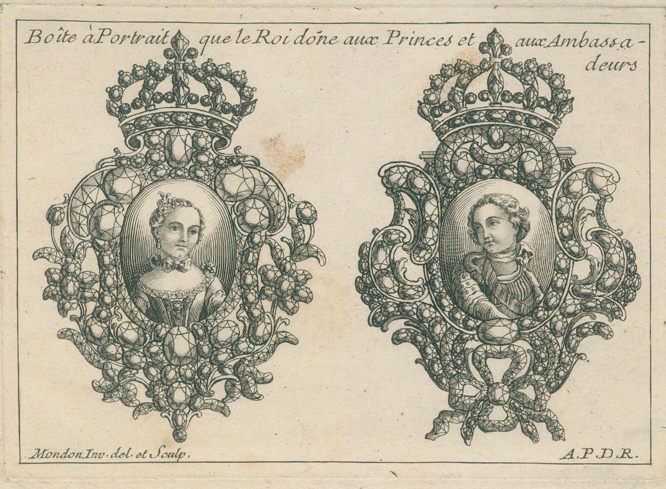 Große Abbildung Nr.2: 137-3778 Mondon, François-Thomas: (Künstlergraphik)
