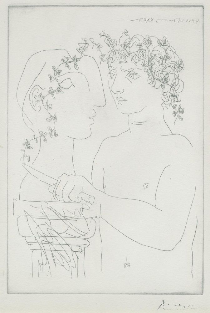 Große Abbildung Nr.1: 137-3844 Picasso, Pablo: (Künstlergraphik)