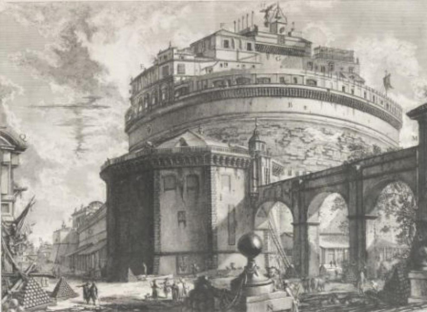 Große Abbildung Nr.1: 137-3850 Piranesi, Giovanni Battista: (Künstlergraphik)