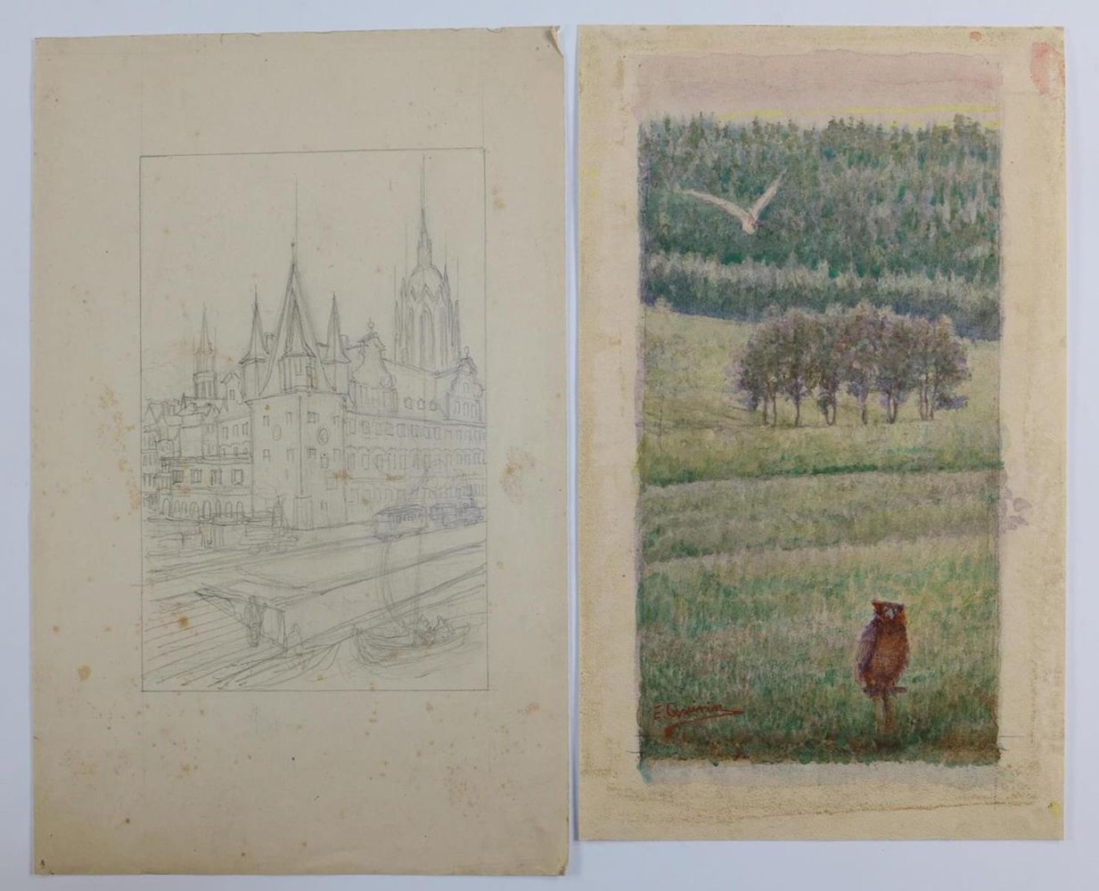 Große Abbildung Nr.6: 137-3861 Quirin, Eberhard: (Künstlergraphik)